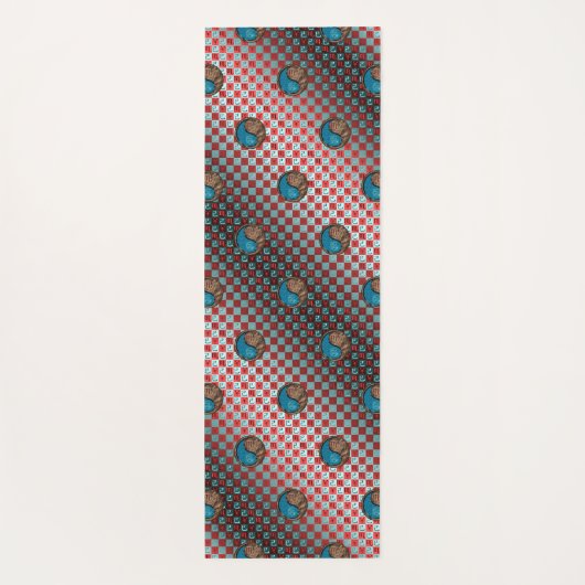 Scorpio & Earth Snake Yogamatte (Rückseite)