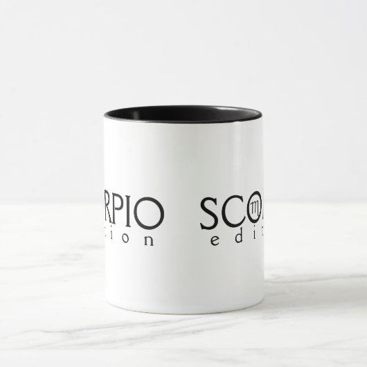 Scorpio Edition mit Symbol-Tasse Tasse (Zentrum)