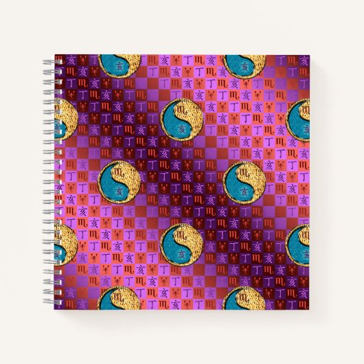 Scorpio & Fire Boar Notizblock (Vorderseite)