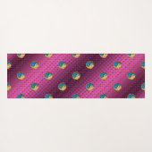 Scorpio & Fire Boar Yogamatte (Rückseite (Horizontal))