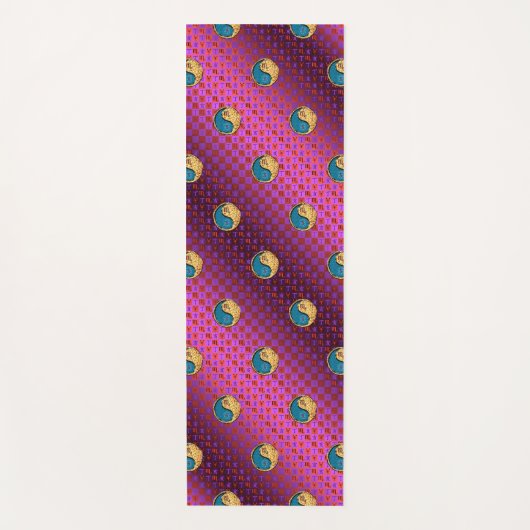 Scorpio & Fire Boar Yogamatte (Vorderseite)