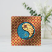 Scorpio & Fire Dragon Karte (Stehend Vorderseite)