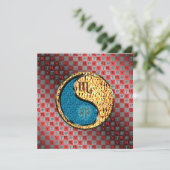 Scorpio & Fire Rabbit Karte (Stehend Vorderseite)