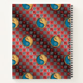 Scorpio & Fire Rabbit Notizblock (Rückseite)