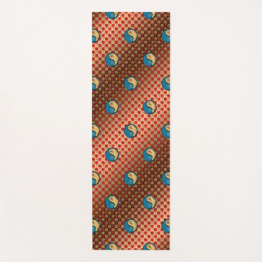 Scorpio & Fire Rat Yogamatte (Vorderseite)