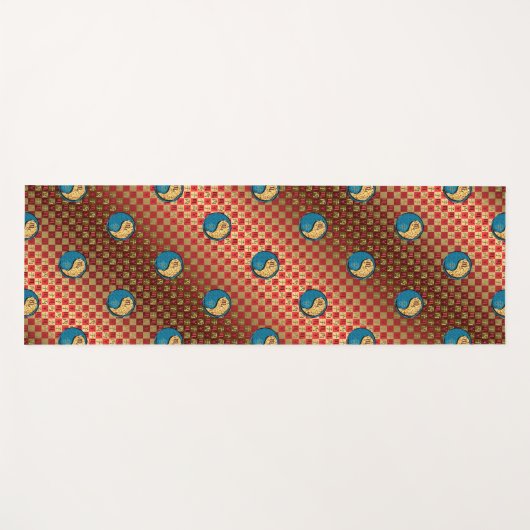 Scorpio & Fire Rat Yogamatte (Vorderseite (Horizontal))