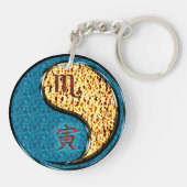 Scorpio & Fire Tiger Schlüsselanhänger (Rückseite)