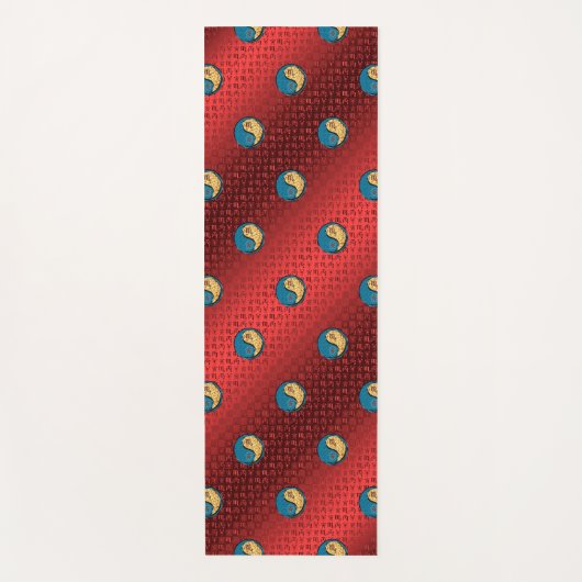 Scorpio & Fire Tiger Yogamatte (Vorderseite)