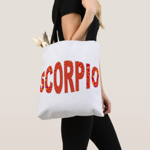 Scorpio - Firey Orange Yellow Blue Tasche