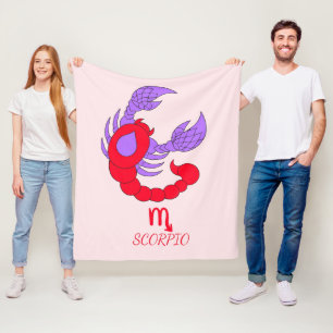 Scorpio Fleece Blanket