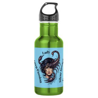 Scorpio for Women – Mystical Water Sign Design Edelstahlflasche