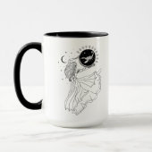 Scorpio Girl 15oz Black Rim Tasse (Links)