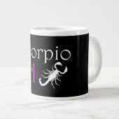 Scorpio Girl Jumbo-Tasse (Vorderseite Rechts)