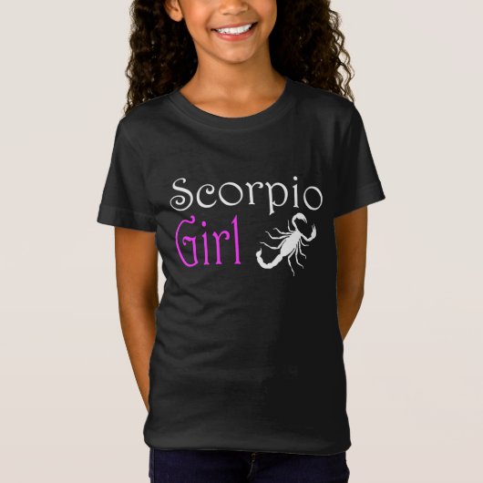 Scorpio Girl T-Shirt (Vorderseite)