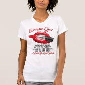 Scorpio Girl T-Shirt (Vorderseite)