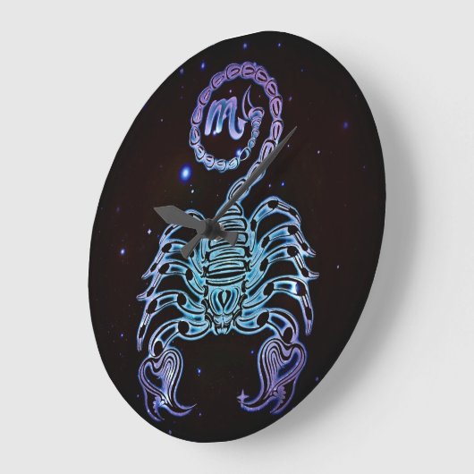 Scorpio Große Wanduhr (Winkel)