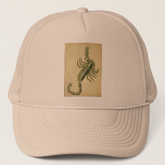 Scorpio Hat Truckerkappe (Vorderseite)