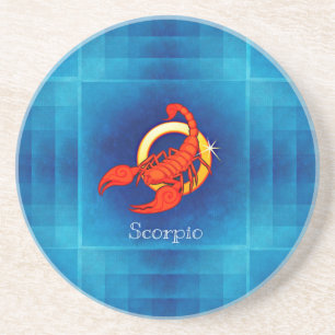 scorpio horoscope sandstein untersetzer