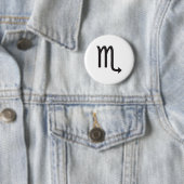 SCORPIO, HOROSCOPE-SYMBOL BUTTON (Beispiel)