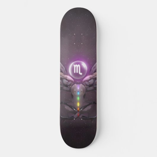 Scorpio Horoscopes Symbol Skateboard (Vorderseite)
