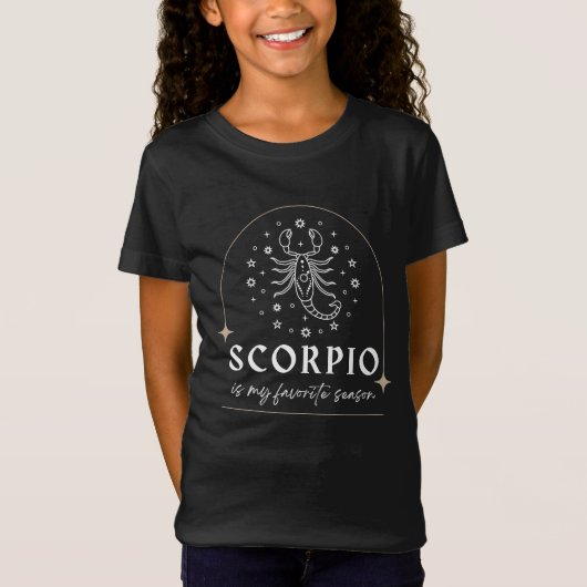 Scorpio ist meine Lieblingssaison T-Shirt (Vorderseite)