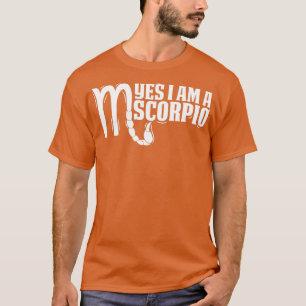 Scorpio Ja, ich bin ein Skorpio1 T-Shirt