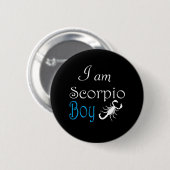 Scorpio-Junge Button (Vorne & Hinten)