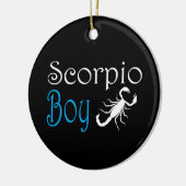 Scorpio-Junge Keramik Ornament (Links)