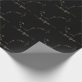 Scorpio-Konstellation Geschenkpapier (Ecke)