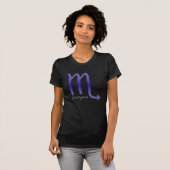 Scorpio Ladys Shirt - Schwarz (Vorne ganz)