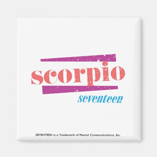 Scorpio LtPink Magnet (Vorne)