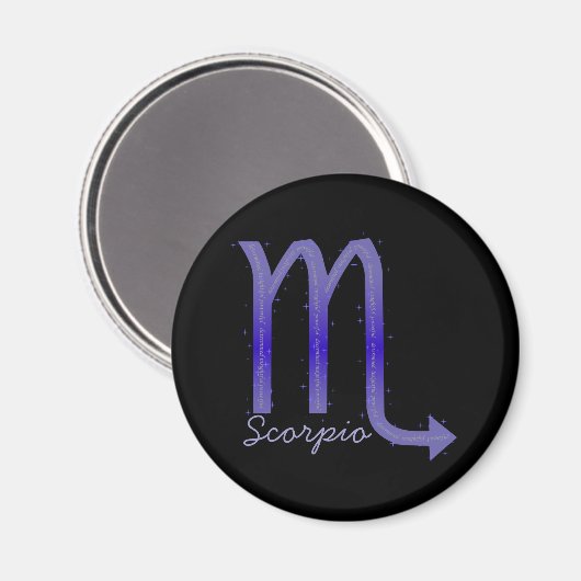 Scorpio Magnet (Vorderseite/Rückseite)