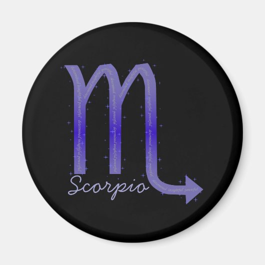 Scorpio Magnet (Vorne)