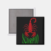 Scorpio Magnet (Vorderseite/Rückseite)