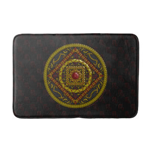 Scorpio Mandala Bath Mat Badematte