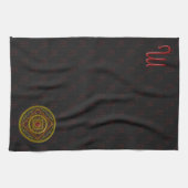 Scorpio Mandala Handtuch (Horizontal)