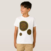 Scorpio Mandala Kinder und Baby Light Shirt (Vorne ganz)