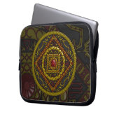 Scorpio Mandala Laptop Case (Vorderseite Links)
