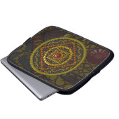 Scorpio Mandala Laptop Case (Vorne Knopf)