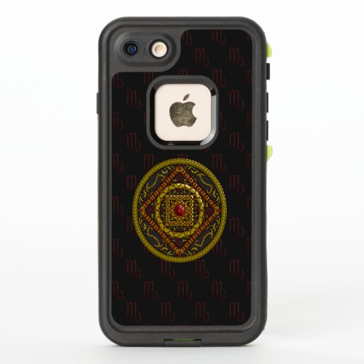 Scorpio Mandala Lifeproof Case (Rückseite)