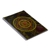 Scorpio Mandala Notebook Notizblock (Rechte Seite)