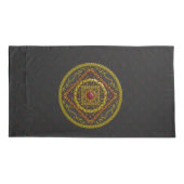 Scorpio Mandala Pillowcase Kissenbezug (Rückseite)