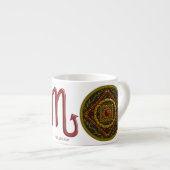 Scorpio Mandala Spezialität Tasse (Vorderseite Rechts)