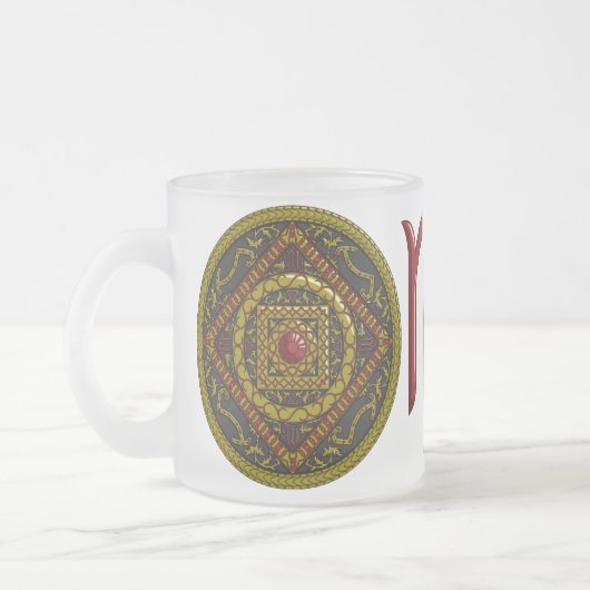 Scorpio Mandala Tasse (Links)