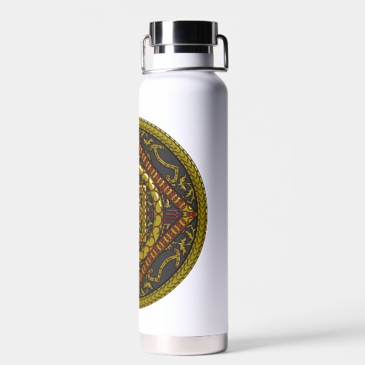 Scorpio Mandala Trinkflasche (Rückseite)