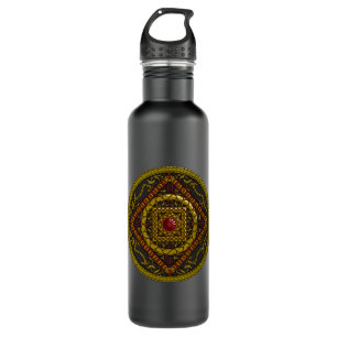 Scorpio Mandala Wasserflasche Trinkflasche