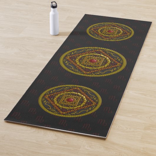 Scorpio Mandala Yoga Mat Yogamatte (Beispiel)