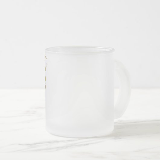 Scorpio Mattierte Bier Tasse (VorderseiteRechts)