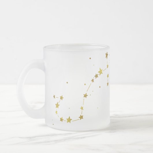 Scorpio Mattierte Bier Tasse (Links)