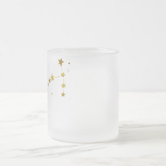 Scorpio Mattierte Bier Tasse (Mittel)